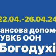 У Богодухові з 22 по 26 квітня відбуватиметься збір даних на отримання фінансової допомоги переселенцям та постраждалим від УВКБ ООН
